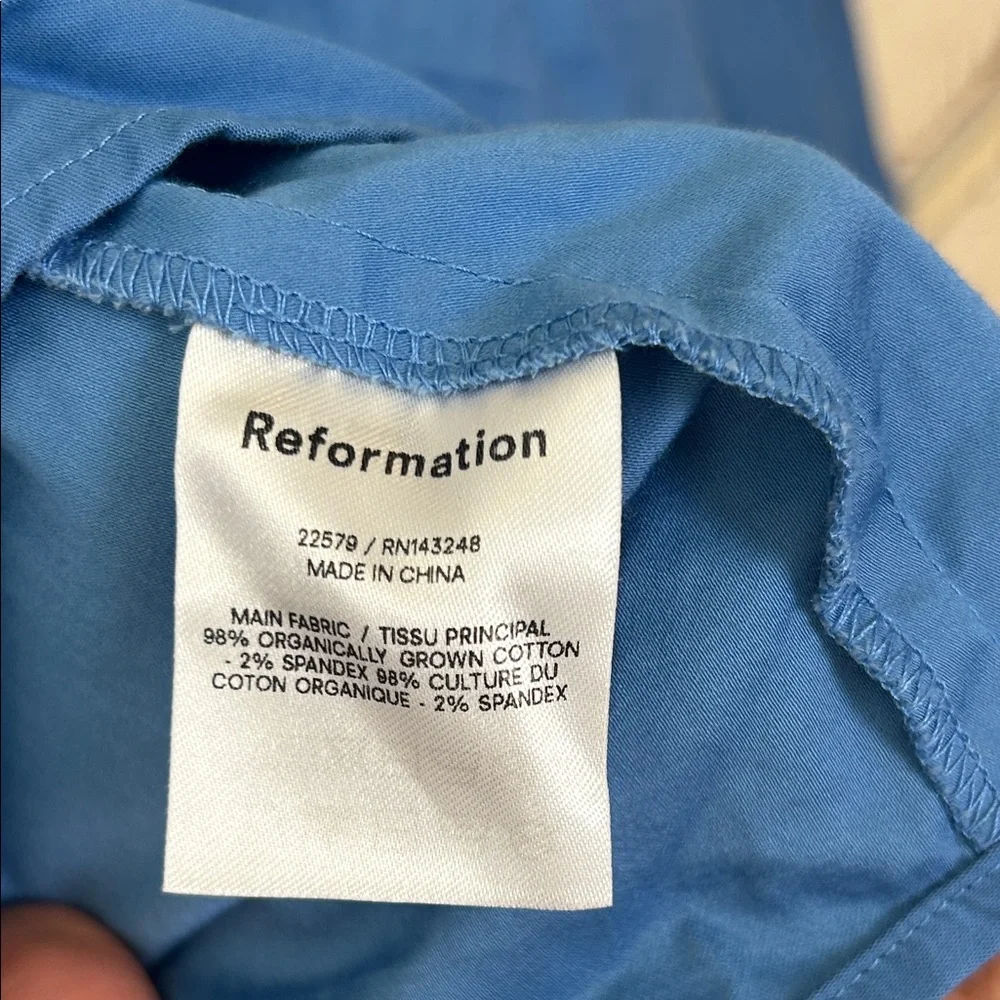 Reformation jaxley peplum